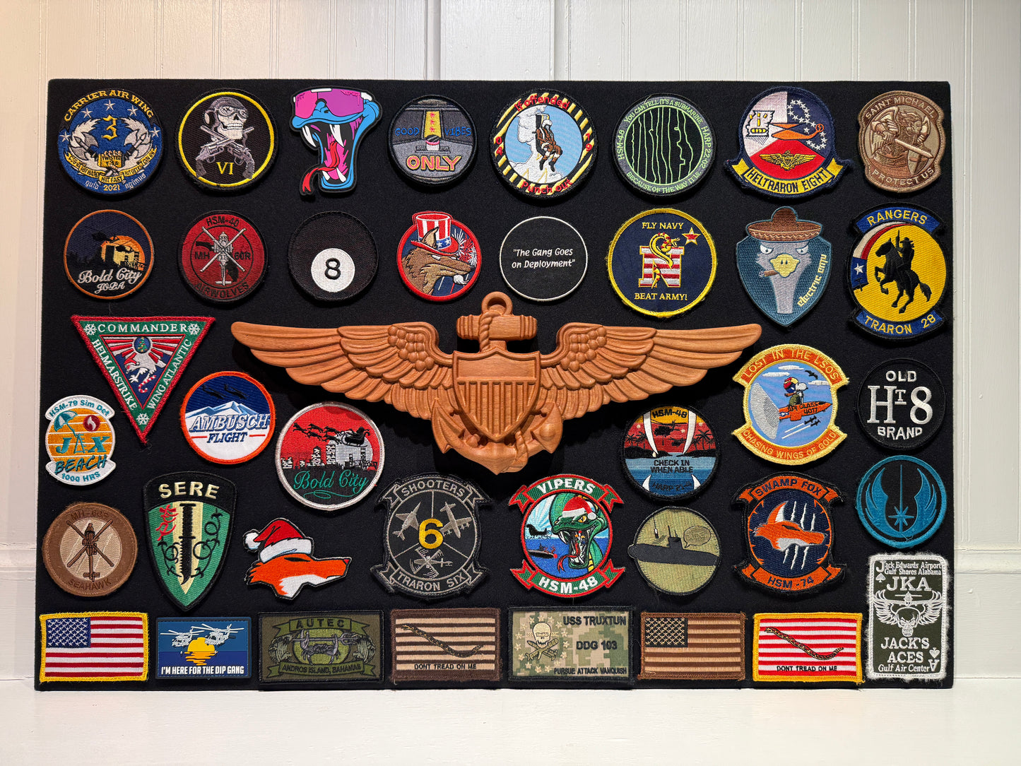 Naval Aviator Patchboard